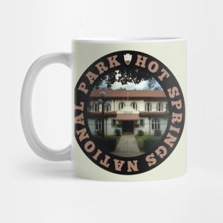 Hot Springs National Park circle Mug